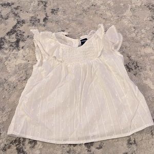 Girls 18-24M White Shirt